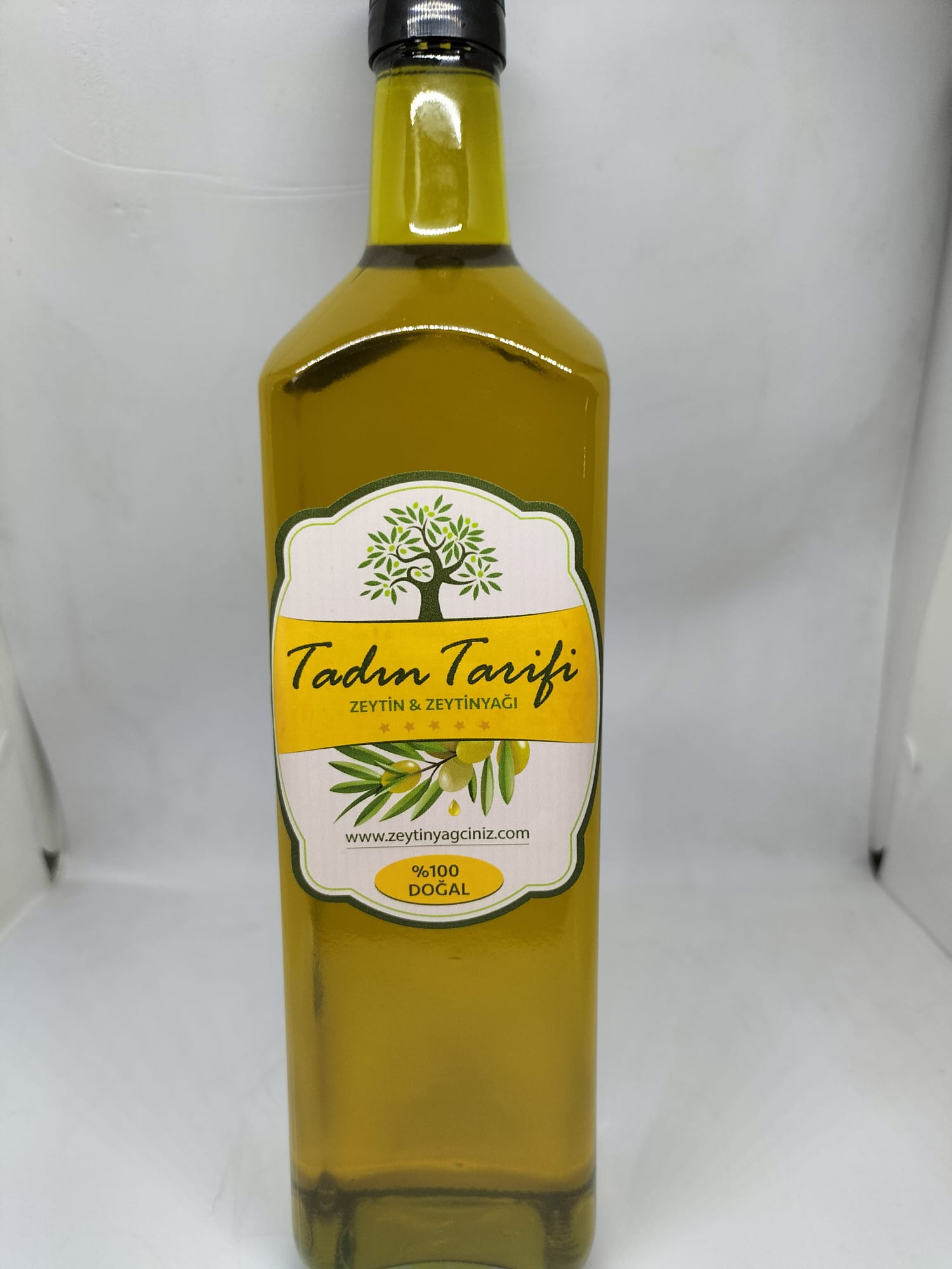 Natürel Sızma Zeytinyağı 1 lt Cam ambalaj