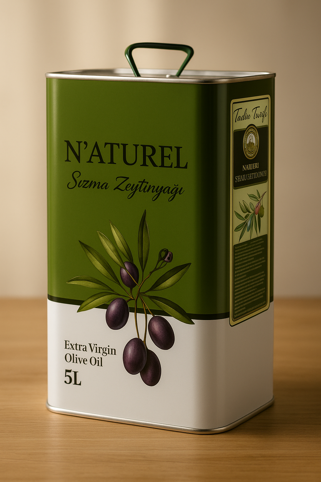 5lt soğuk sıkım zeytinyağı (Mudanya)